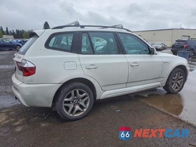 Trzecie zdjęcie samochodu z tyłu: 2007 BMW X3 3.0SI VIN:WBXPC93437WF20649 - miniatura