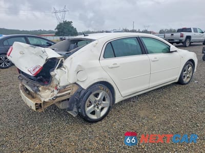 Trzecie zdjęcie samochodu z tyłu: 2008 CHEVROLET MALIBU 1LT VIN:1G1ZH57B384205720 - miniatura