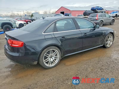 Trzecie zdjęcie samochodu z tyłu: 2012 AUDI A4 PREMIUM VIN:WAUFFCFL0CA112594 - miniatura