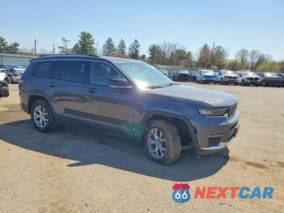 Czwarte zdjęcie samochodu z boku: 2021 JEEP GRAND CHEROKEE L LIMITED VIN:1C4RJKBG6M8173748 - miniatura