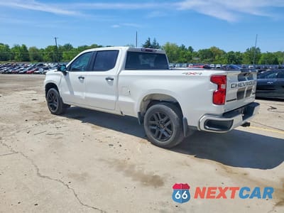 Drugie zdjęcie samochodu z przodu: 2022 CHEVROLET SILVERADO LTD K1500 CUSTOM VIN:1GCPYBEK9NZ199730 - miniatura
