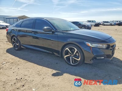 Czwarte zdjęcie samochodu z boku: 2020 HONDA ACCORD SPORT VIN:1HGCV1F31LA155730 - miniatura