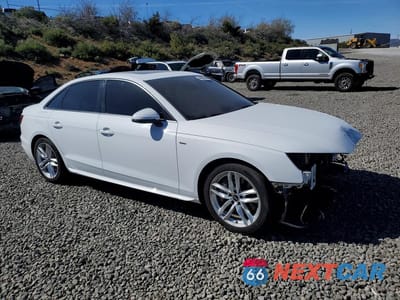 Czwarte zdjęcie samochodu z boku: 2023 AUDI A4 PREMIUM PLUS 45 VIN:WAUEAAF49PN002617 - miniatura