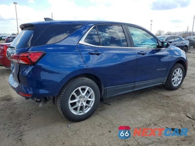 Trzecie zdjęcie samochodu z tyłu: 2022 CHEVROLET EQUINOX LT VIN:2GNAXKEVXN6112018 - miniatura