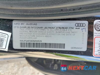 Zdjęcie 12 z 12 samochodu: 2016 AUDI A6 VIN:WAUFGAFC8GN059529 - miniatura