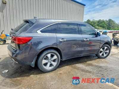 Trzecie zdjęcie samochodu z tyłu: 2014 ACURA MDX VIN:5FRYD3H26EB019285 - miniatura