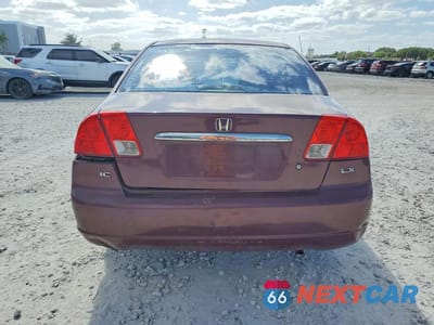Zdjęcie 6 z 13 samochodu: 2003 HONDA CIVIC LX VIN:2HGES16543H553146 - miniatura