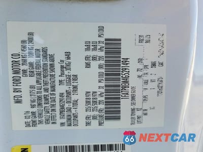 Zdjęcie 12 z 12 samochodu: 2016 FORD MUSTANG VIN:1FATP8EM4G5291494 - miniatura
