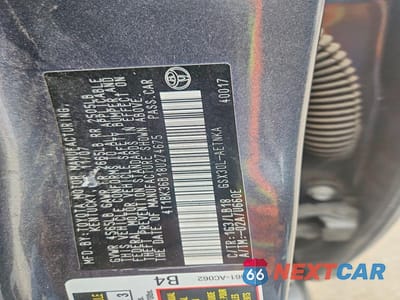 Zdjęcie 12 z 12 samochodu: 2008 TOYOTA AVALON TOURING VIN:4T1BK36B18U274675 - miniatura