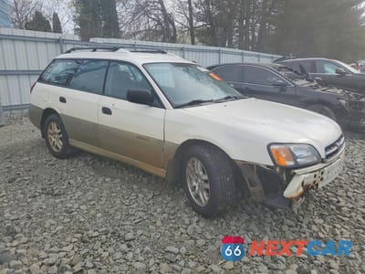 Czwarte zdjęcie samochodu z boku: 2000 SUBARU LEGACY OUTBACK AWP VIN:4S3BH6758Y7630518 - miniatura