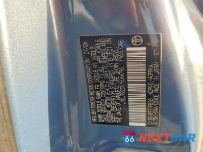 Zdjęcie 12 z 12 samochodu: 2007 TOYOTA YARIS BASE VIN:JTDJT923575064796 - miniatura