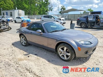 Czwarte zdjęcie samochodu z boku: 2006 MAZDA MX-5 MIATA VIN:JM1NC25F560109603 - miniatura