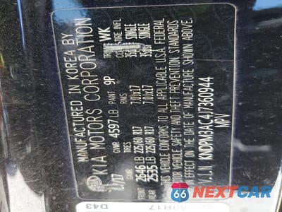 Zdjęcie 13 z 13 samochodu: 2018 KIA SPORTAGE LX VIN:KNDPM3AC4J7360944 - miniatura