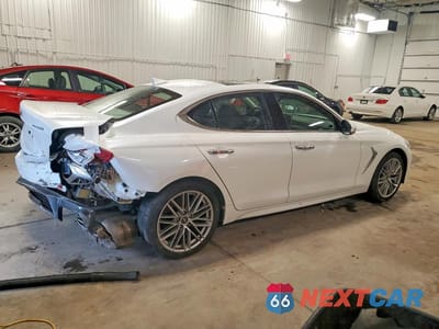 Trzecie zdjęcie samochodu z tyłu: 2021 GENESIS G70 2.0T VIN:KMTG34LAXMU075449 - miniatura