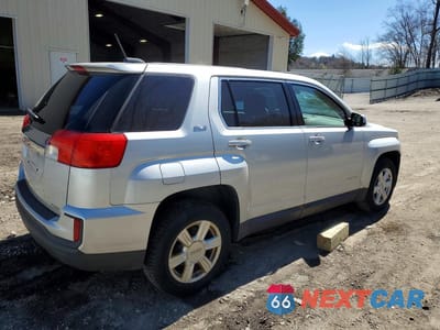 Trzecie zdjęcie samochodu z tyłu: 2016 GMC TERRAIN SLE VIN:2GKFLSEK9G6101406 - miniatura