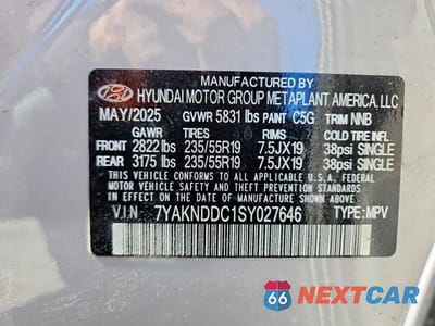 Zdjęcie 12 z 12 samochodu: 2025 HYUNDAI IONIQ 5 SEL VIN:7YAKNDDC1SY027646 - miniatura