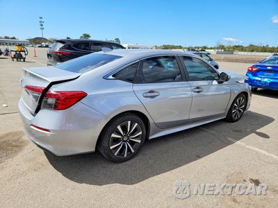 Trzecie zdjęcie samochodu z tyłu: 2024 HONDA CIVIC EX VIN:2HGFE1F77RH312820 - miniatura
