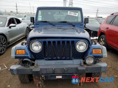 Piąte zdjęcie samochodu w środku: 2002 JEEP WRANGLER / TJ SPORT VIN:1J4FA49S92P743764 - miniatura
