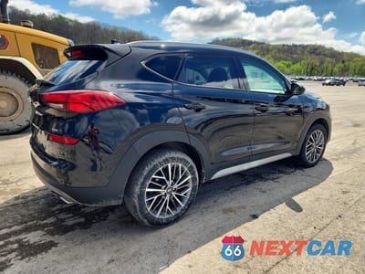 Trzecie zdjęcie samochodu z tyłu: 2020 HYUNDAI TUCSON SEL VIN:KM8J3CAL6LU272776 - miniatura