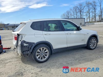 Trzecie zdjęcie samochodu z tyłu: 2016 BMW X3 XDRIVE28I VIN:5UXWX9C51G0D94458 - miniatura