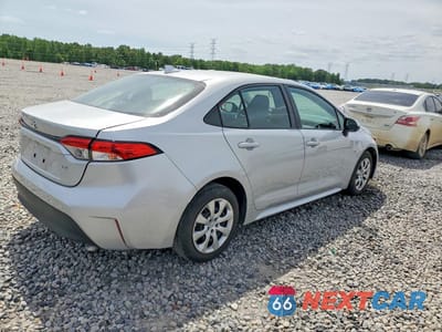 Trzecie zdjęcie samochodu z tyłu: 2024 TOYOTA COROLLA LE VIN:5YFB4MDEXRP139727 - miniatura