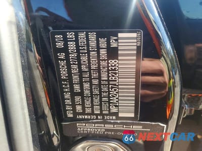 Zdjęcie 13 z 13 samochodu: 2018 PORSCHE MACAN VIN:WP1AA2A57JLB21338 - miniatura