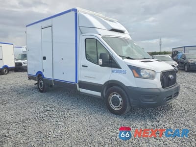 Czwarte zdjęcie samochodu z boku: 2020 FORD TRANSIT DELIVERY TRUCK VIN:1FDBW5Z87LKB24932 - miniatura