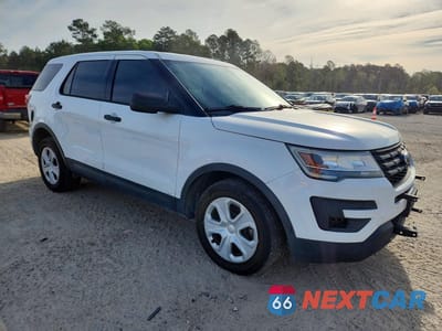 Czwarte zdjęcie samochodu z boku: 2018 FORD EXPLORER POLICE INTERCEPTOR VIN:1FM5K8AR0JGC56395 - miniatura