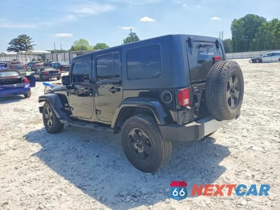 Drugie zdjęcie samochodu z przodu: 2010 JEEP WRANGLER UNLIMITED SAHARA VIN:1J4HA5H15AL213434 - miniatura