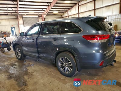 Drugie zdjęcie samochodu z przodu: 2019 TOYOTA HIGHLANDER XLE VIN:5TDJZRFH4KS917700 - miniatura