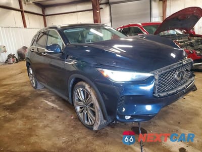 Czwarte zdjęcie samochodu z boku: 2022 INFINITI QX50 SENSORY VIN:3PCAJ5EB4NF120370 - miniatura