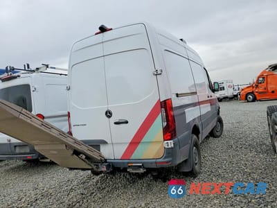 Trzecie zdjęcie samochodu z tyłu: 2019 MERCEDES BENZ SPRINTER 2500 VIN:W1W4EBVY6KT016920 - miniatura