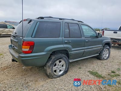 Trzecie zdjęcie samochodu z tyłu: 2004 JEEP GRAND CHEROKEE OVERLAND VIN:1J8GW68J84C216009 - miniatura
