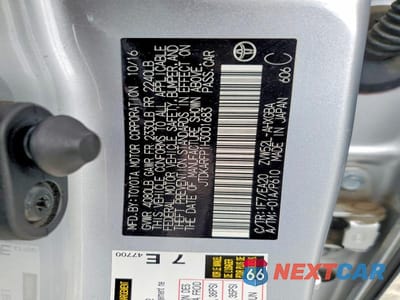 Zdjęcie 12 z 12 samochodu: 2017 TOYOTA PRIUS PRIME ADVANCED VIN:JTDKARFP1H3001683 - miniatura