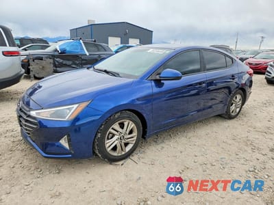 2019 HYUNDAI ELANTRA SEL 5NPD84LF0KH447080 - główne zdjęcie licytacji z USA - miniatura