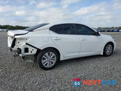 Trzecie zdjęcie samochodu z tyłu: 2020 NISSAN SENTRA S VIN:3N1AB8BV4LY277477 - miniatura