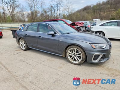 Czwarte zdjęcie samochodu z boku: 2022 AUDI A4 VIN:WAUEAAF42NN007087 - miniatura