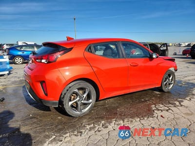 Trzecie zdjęcie samochodu z tyłu: 2021 HYUNDAI VELOSTER 2.0L VIN:KMHTG6AF7MU032601 - miniatura