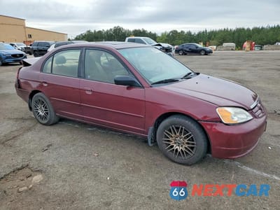 Czwarte zdjęcie samochodu z boku: 2003 HONDA CIVIC EX VIN:2HGES26723H614002 - miniatura
