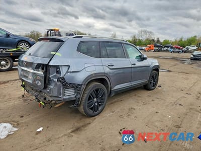 Trzecie zdjęcie samochodu z tyłu: 2019 VOLKSWAGEN ATLAS SEL VIN:1V2MR2CA7KC622473 - miniatura