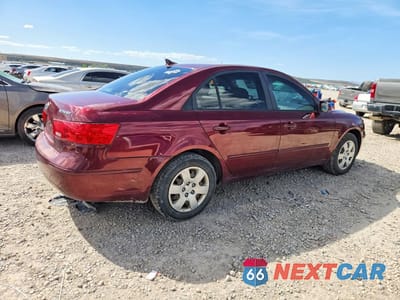 Trzecie zdjęcie samochodu z tyłu: 2010 HYUNDAI SONATA GLS VIN:5NPET4AC8AH621987 - miniatura