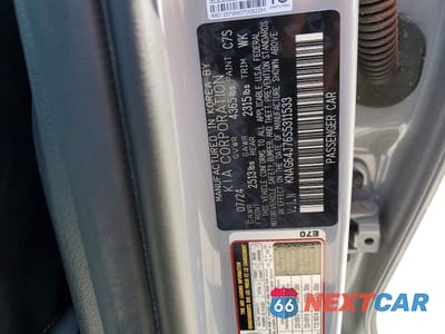 Zdjęcie 12 z 12 samochodu: 2025 KIA K5 GT-LINE VIN:KNAG64J76S5311533 - miniatura