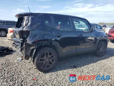 Trzecie zdjęcie samochodu z tyłu: 2021 JEEP RENEGADE LATITUDE VIN:ZACNJCBB8MPN13447 - miniatura