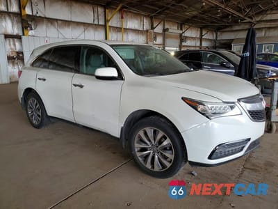 Czwarte zdjęcie samochodu z boku: 2014 ACURA MDX TECHNOLOGY VIN:5FRYD4H42EB005780 - miniatura