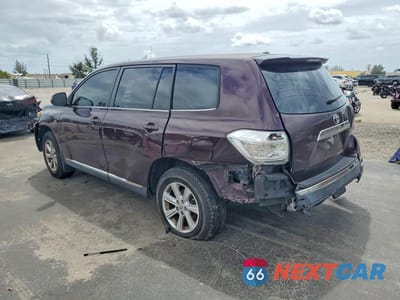 Drugie zdjęcie samochodu z przodu: 2012 TOYOTA HIGHLANDER BASE VIN:5TDZA3EH1CS017704 - miniatura