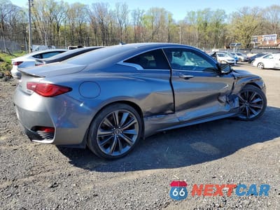 Trzecie zdjęcie samochodu z tyłu: 2017 INFINITI Q60 RED SPORT 400 VIN:JN1FV7EL1HM702293 - miniatura