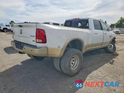 Trzecie zdjęcie samochodu z tyłu: 2012 DODGE RAM 3500 LONGHORN VIN:3C63DRKL1CG342433 - miniatura