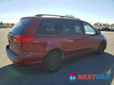 Trzecie zdjęcie samochodu z tyłu: 2007 TOYOTA SIENNA LE 8-PASSENGER VIN:5TDZK23C07S008139 - miniatura