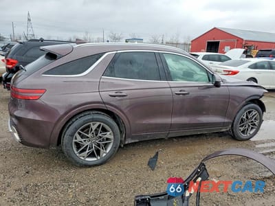 Trzecie zdjęcie samochodu z tyłu: 2022 GENESIS GV70 2.5T STANDARD VIN:KMUMADTB5NU076975 - miniatura