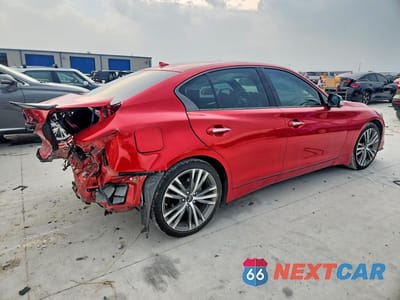 Trzecie zdjęcie samochodu z tyłu: 2023 INFINITI Q50 SENSORY VIN:JN1EV7CP8PM510966 - miniatura